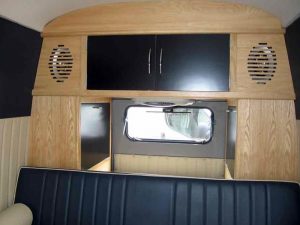 Specialist VW Volkswagen Campervan Wood Cabinets Interiors and Seat Retrim Service CCR Auto Trim Loughborough