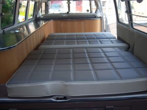 Specialist VW Volkswagen Campervan Wood Cabinets Interiors and Seat Retrim Service CCR Auto Trim