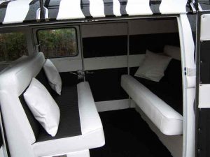 Specialist VW Volkswagen Campervan Wood Cabinets Interiors and Seat Retrim Service CCR Auto Trim Loughborough